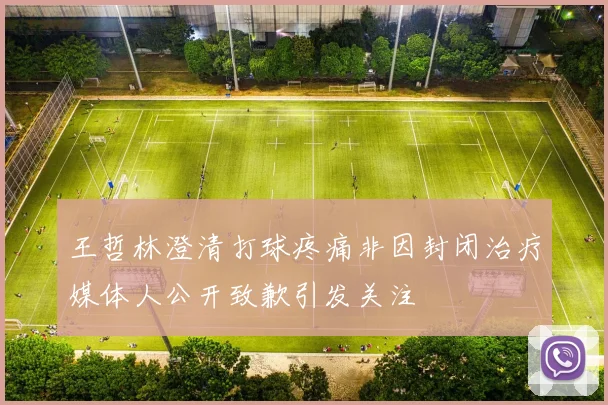 王哲林澄清打球疼痛非因封闭治疗媒体人公开致歉引发关注